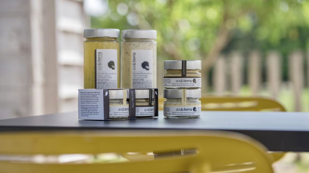 la mayonnaise bio à la truffe d’été Aix&terra